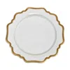 Anna Weatherley Antique White With Gold Dinner Plate In White/gold