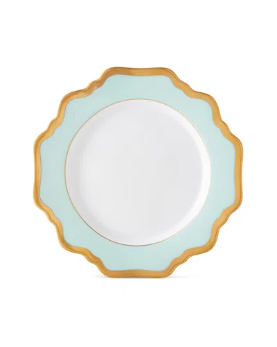 ANNA WEATHERLEY AQUA RIMMED BREAD & BUTTER PLATE,PROD222900302