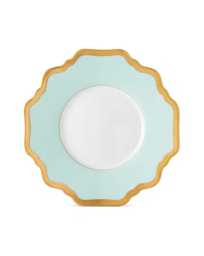 Anna Weatherley Aqua Saucer In Multi