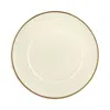 Anna Weatherley Brushed Gold Charger In Neutral