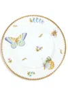 Anna Weatherley Butterfly Meadow Porcelain Bread & Butter Plate In White