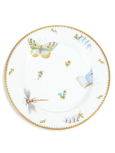 Anna Weatherley Butterfly Meadow Porcelain Salad Plate In White