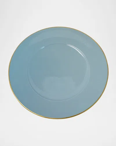 Anna Weatherley Colored Charger In Blue