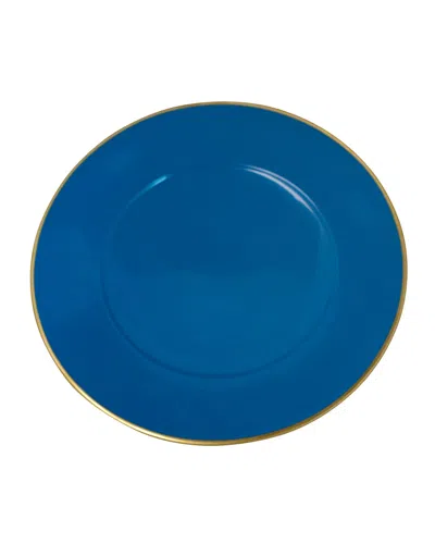 Anna Weatherley Coloured Charger In Blue