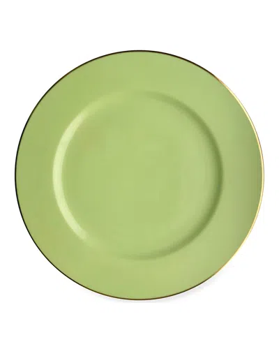 Anna Weatherley Colored Charger In Light Green