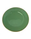 Anna Weatherley Colored Charger In Green