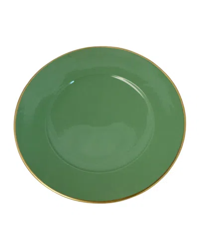 Anna Weatherley Coloured Charger In Green