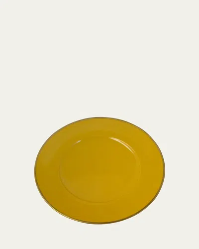 Anna Weatherley Colored Charger In Yellow