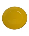 Anna Weatherley Colored Charger In Mustard