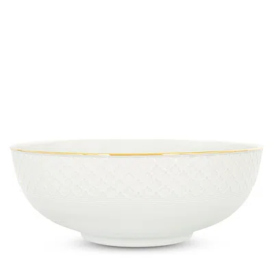 Anna Weatherley Empire White & Gold Serving Bowl