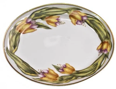 Anna Weatherley Floral Fantasy Platter In Multi