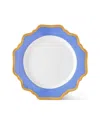 Anna Weatherley Indigo Rimmed Salad Plate