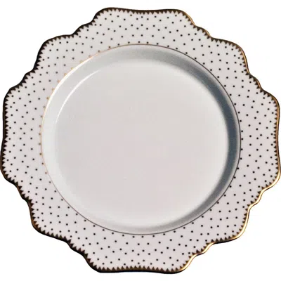 ANNA WEATHERLEY ANNA WEATHERLEY SIMPLY ANNA ANTIQUE POLKA SALAD PLATE