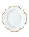 Anna Weatherley Simply Anna Antiqued Bread And Butter Plate In White