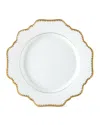 Anna Weatherley Simply Anna Antique Porcelain Bread & Butter Plate In White/gold