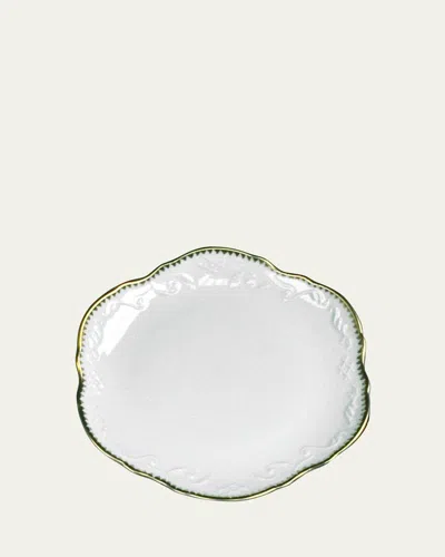 Anna Weatherley Simply Anna Bread & Butter Plate In White/gold