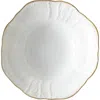 Anna Weatherley Simply Anna Open Vegetable Dish In White/gold