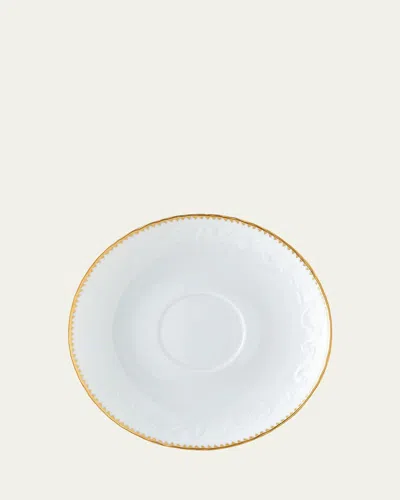 Anna Weatherley Simply Anna Saucer In Burgundy