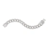Anna Zuckerman 12mm Super Cuban Link Bracelet In Platinum