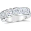 Anna Zuckerman 2.50 Carat Fortuna Wedding Band In Metallic