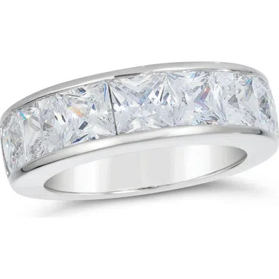 Anna Zuckerman 2.50 Carat Fortuna Wedding Band In Metallic