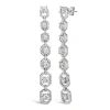 Anna Zuckerman El Camino 4ctw Drop Earrings In Platinum