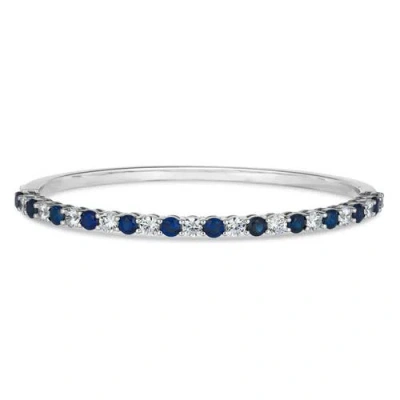 Anna Zuckerman Envy Classic Bangle Bracelet In Blue Sapphire