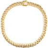 Anna Zuckerman Havana 9mm Cuban Necklace In Yellow Gold