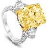 Anna Zuckerman Helena 5.50 Carat Cocktail Ring In Canary Yellow