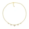 Anna Zuckerman Maria Barcelona Heart Necklace In Yellow Gold
