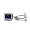 Anna Zuckerman Monarch Blue Sapphire Cufflinks In Metallic