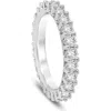 Anna Zuckerman One Carat Skinny Eternity Ring In Silver