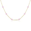 Anna Zuckerman Petit Daisy Necklace In Multi