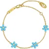 Anna Zuckerman Petit Rosie Bracelet In Blue