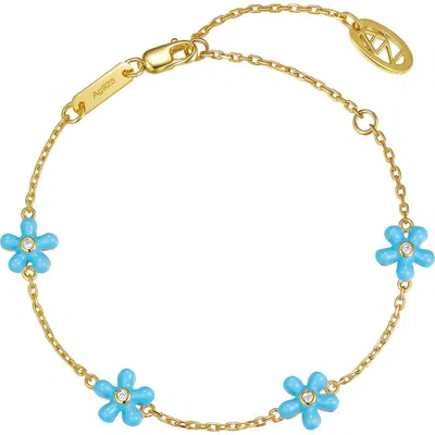 Anna Zuckerman Petit Rosie Bracelet In Blue