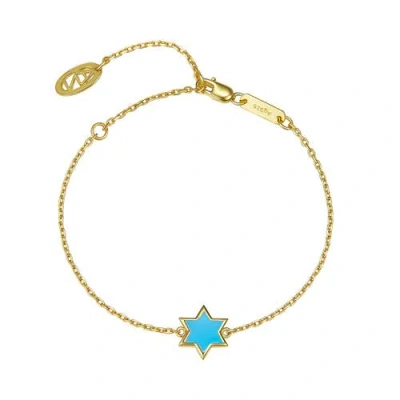 Anna Zuckerman Petit Star Of David Bracelet