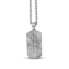 Anna Zuckerman Raylur Cross Dog Tag Necklace In Neutral