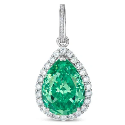 Anna Zuckerman Royal De Luze Crystalline Pendant In Paraiba