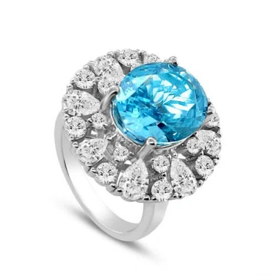 Anna Zuckerman Skya Aquamarine Ring