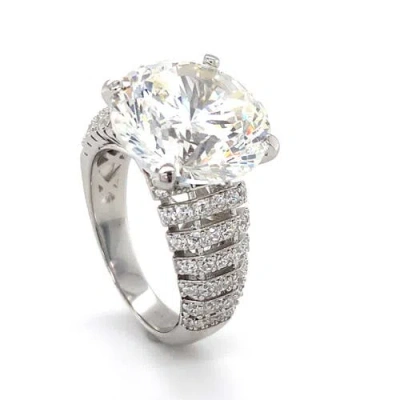Anna Zuckerman The Hepburn Ring In G-h Color Diamond