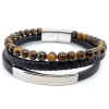 Anna Zuckerman Tigers Eye Stack In Black