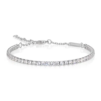 Anna Zuckerman Women's Classic White Bracelet In Gray