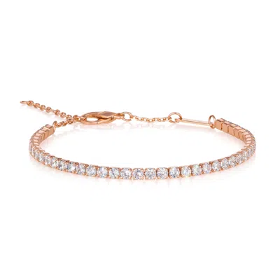 Anna Zuckerman Women's Rose Gold Classic Rose Bracelet
