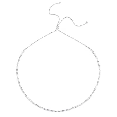 Anna Zuckerman Women's White Classic Bolo Necklace