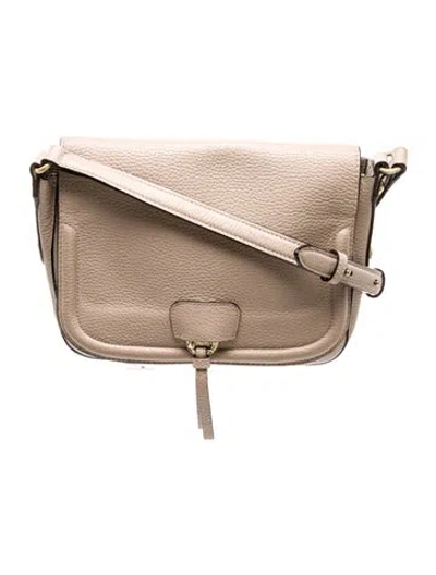 Pre-owned Annabel Ingall Leather Crossbody Bag In Neutral