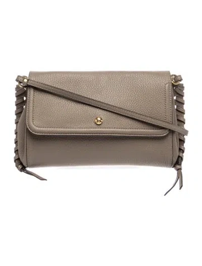 Pre-owned Annabel Ingall Leather Crossbody Bag In Neutral
