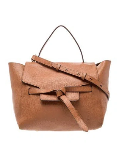 Pre-owned Annabel Ingall Leather Shoulder Bag In Brown