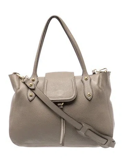 Pre-owned Annabel Ingall Leather Shoulder Bag In Neutrals