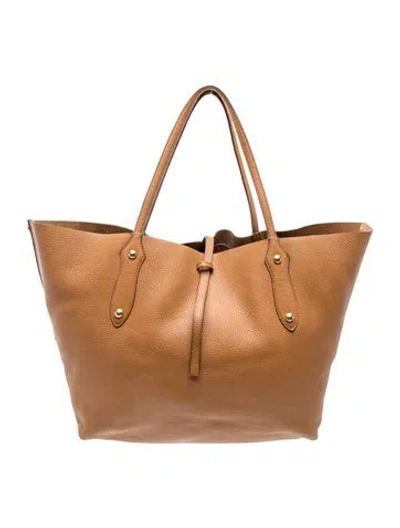 Pre-owned Annabel Ingall Leather Tote In Brown