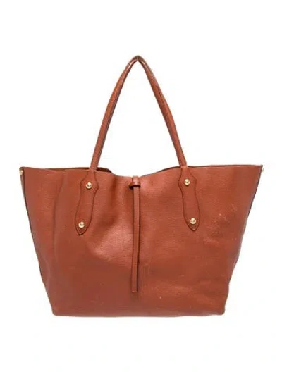 Pre-owned Annabel Ingall Leather Tote In Brown
